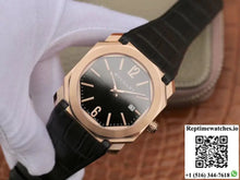 Bvlgari Octo Solotempo 102485 BG041BBSPGVD Black Dial - Watches