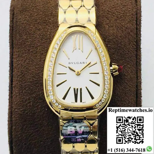 Bvlgari Serpenti 103147 BV Factory White Dial - Watches