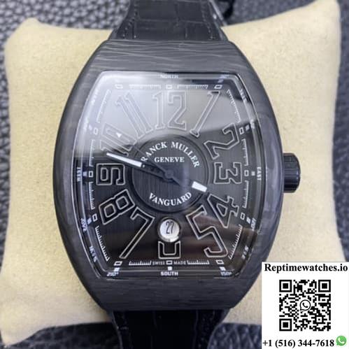 Franck Muller Men’S Collection V45 Ch Sc Carbon Abf Factory Carbon Fiber Case-Rep Time Watches