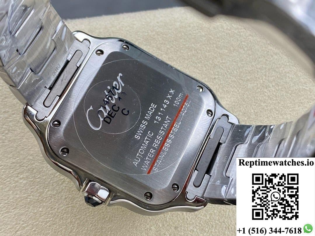 Cartier Santos WSSA0061 BV Factory stainless steel case