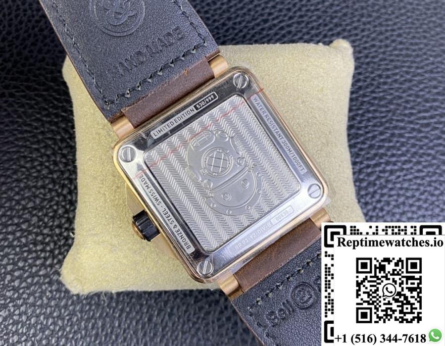 Bell & Ross Instruments Br0392-D-Br-Br-Sca Br Factory Bronze Case-Rep Time Watches