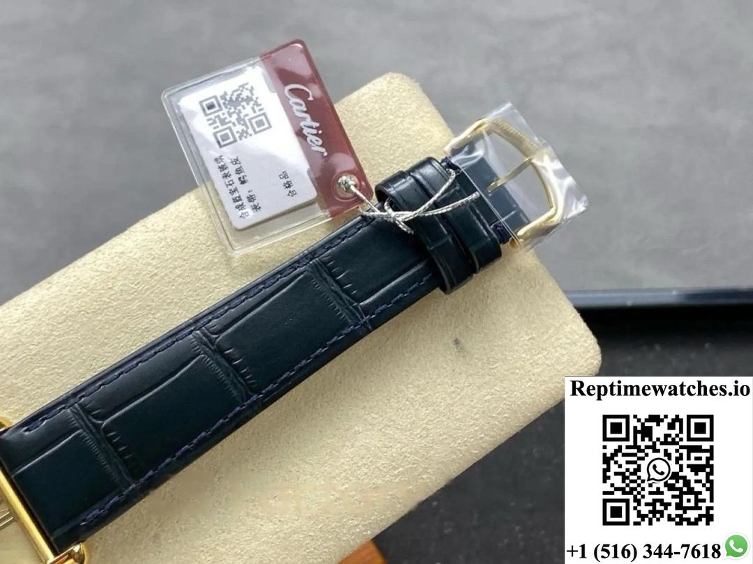 Cartier Tank WGTA0213 F1 Factory Alligator Leather Strap