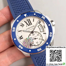 Calibre De Cartier Diver 42MM WSCA0011 JF Factory White Dial - Watches