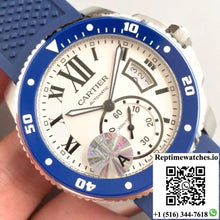 Calibre De Cartier Diver 42MM WSCA0011 JF Factory White Dial - Watches