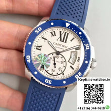 Calibre De Cartier Diver 42MM WSCA0011 JF Factory White Dial - Watches