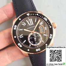 Calibre De Cartier Diver W7100052 42MM JF Factory Black Dial - Watches