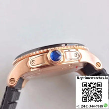 Calibre De Cartier Diver W7100052 42MM JF Factory Black Dial - Watches