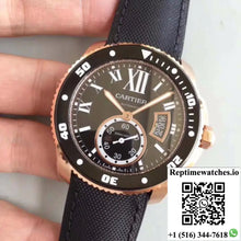 Calibre De Cartier Diver W7100052 42MM JF Factory Black Dial - Watches