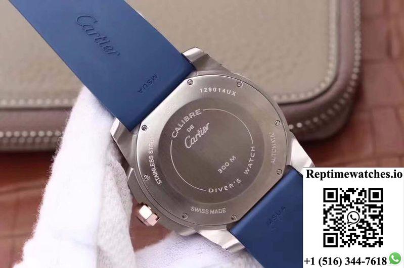 Calibre De Cartier Diver Wsca0010 42Mm Jf Factory Blue Dial-Rep Time Watches