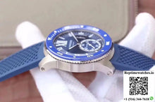 Calibre De Cartier Diver WSCA0010 42MM JF Factory Blue Dial - Watches