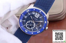 Calibre De Cartier Diver WSCA0010 42MM JF Factory Blue Dial - Watches
