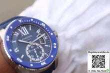 Calibre De Cartier Diver WSCA0010 42MM JF Factory Blue Dial - Watches