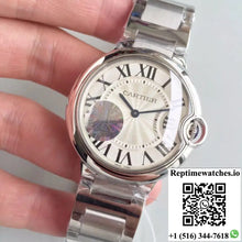 Cartier Ballon Bleu 36MM W6920046 JF Factory Silver Dial - Watches