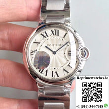Cartier Ballon Bleu 36MM W6920046 JF Factory Silver Dial - Watches