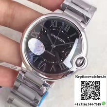 Cartier Ballon Bleu 42MM W6920042 V6 Factory Black Dial - Watches