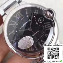Cartier Ballon Bleu 42MM W6920042 V6 Factory Black Dial - Watches