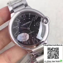 Cartier Ballon Bleu 42MM W6920042 V6 Factory Black Dial - Watches