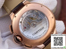 Cartier Ballon Bleu Chronograph W6920074 ZF Factory Silver Dial - Watches