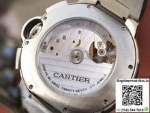 Cartier Ballon Bleu Chronograph W6920076 ZF Factory Silver Dial - Watches