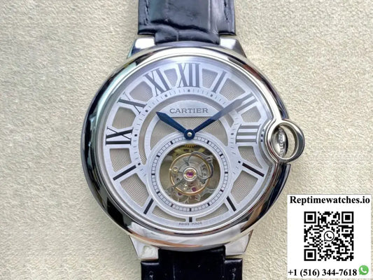 Cartier Ballon Bleu Tourbillon W6920021 BBR Factory Stainless Steel Case - Watches