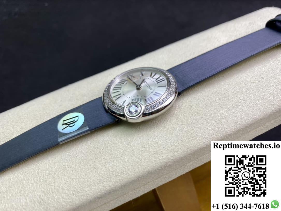 Cartier Ballon Bleu W4Bl0003 Dr Factory Cowhide Strap-Rep Time Watches