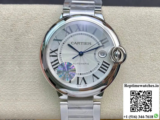 Cartier Ballon Bleu W69012Z4 42MM AF Factory Stainless Steel - Watches
