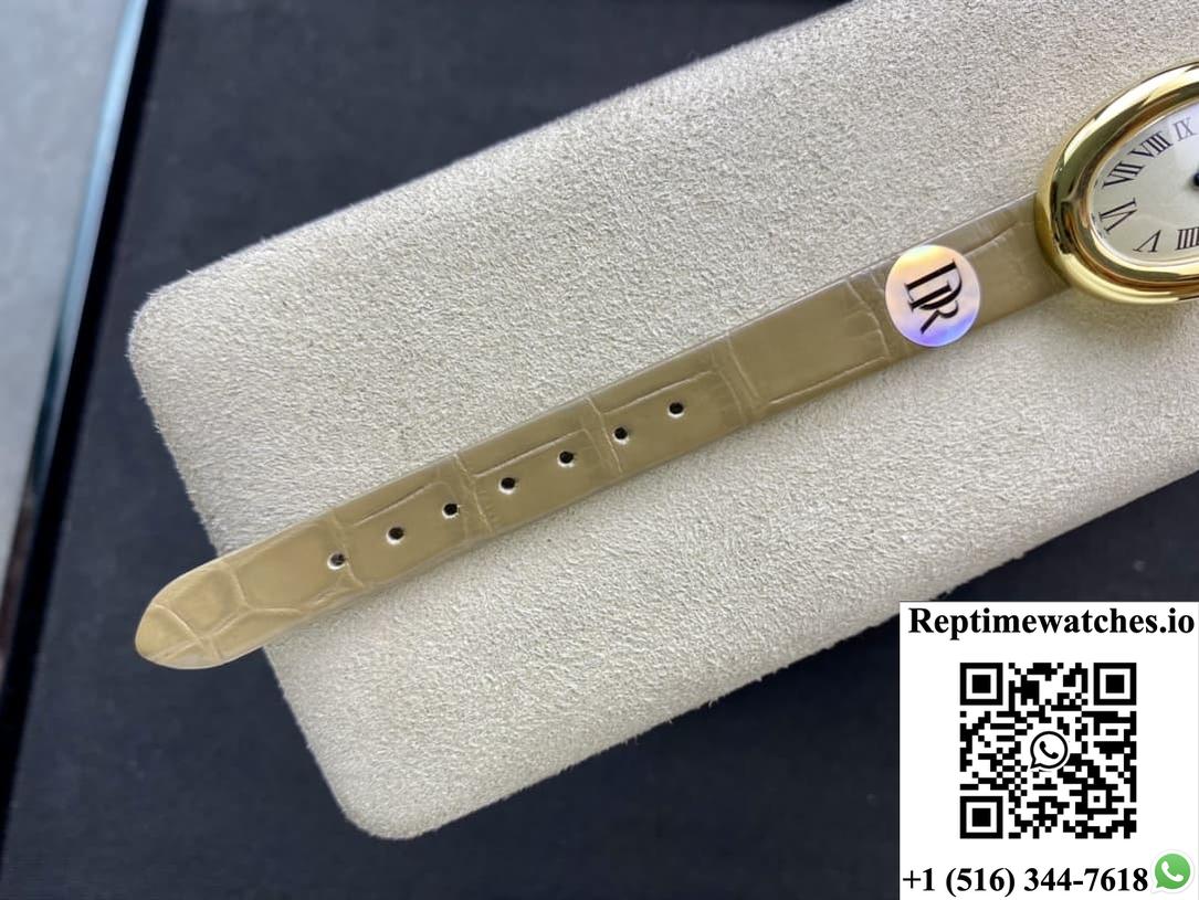 Cartier Bathtub Series Wgba0007 Dr Factory Taupe Strap-Rep Time Watches