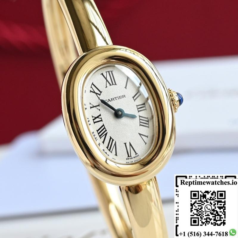 Cartier Bathtub Series Wgba0018 18K Gold Case-Rep Time Watches