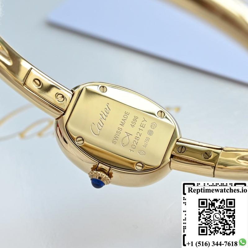 Cartier Bathtub Series Wgba0018 18K Gold Case-Rep Time Watches