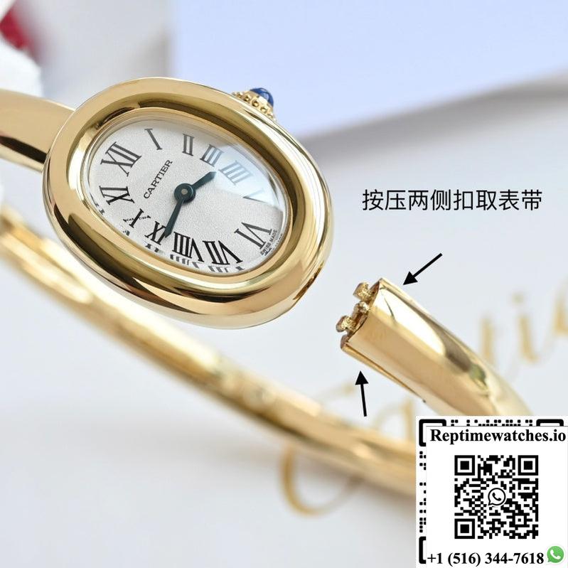 Cartier Bathtub Series Wgba0018 18K Gold Case-Rep Time Watches