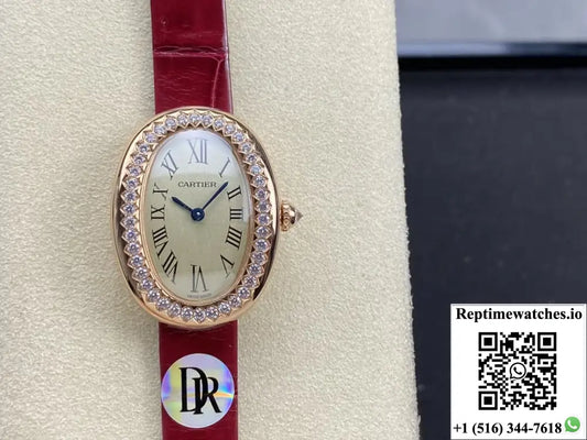 Cartier Bathtub Series WJBA0031 DR Factory Red Strap