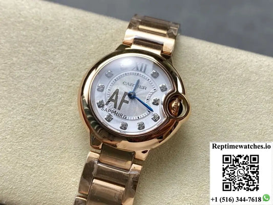 Cartier Blue Balloon WJBB0016 AF Factory Rose Gold