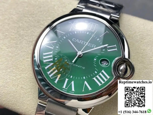 Cartier Blue Balloon WSBB0071 AF Factory Stainless Steel Strap