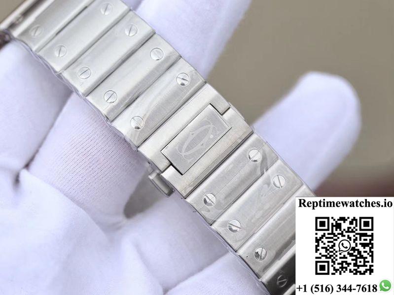 Cartier De Santos W2Sa0006 Bv Factory White Dial-Rep Time Watches