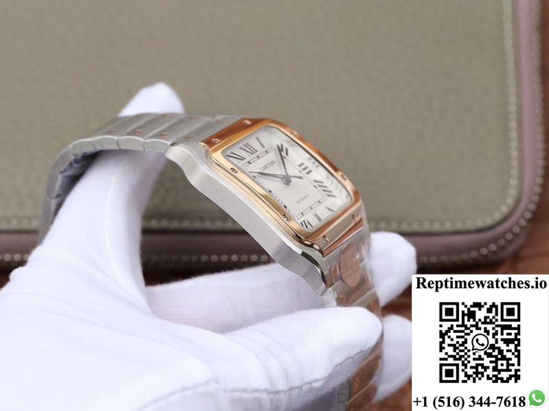 Cartier De Santos W2Sa0006 Bv Factory White Dial-Rep Time Watches