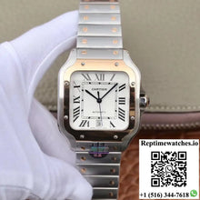 Cartier De Santos W2SA0006 BV Factory White Dial - Watches