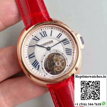Cartier Drive De Tourbillon W4100013 18K Rose Gold White Dial - Watches