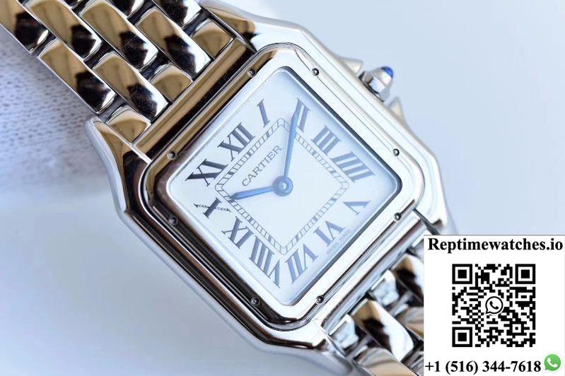 Cartier Panthere De Medium Ladies Wspn0007 Gf Factory White Dial-Rep Time Watches