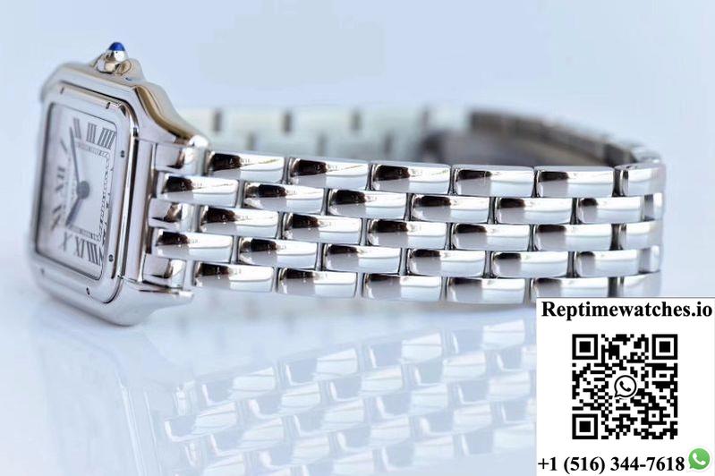 Cartier Panthere De Medium Ladies Wspn0007 Gf Factory White Dial-Rep Time Watches