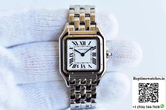 Cartier Panthere De Medium Ladies WSPN0007 GF Factory White Dial - Watches
