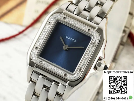 Cartier Panthère W4PN0013 AF Factory Blue Dial Product Photo 1