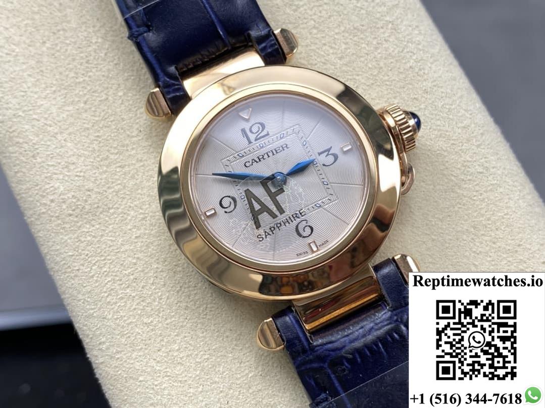 Cartier Pasha Wgpa0027 Af Factory Silver-White Dial-Rep Time Watches