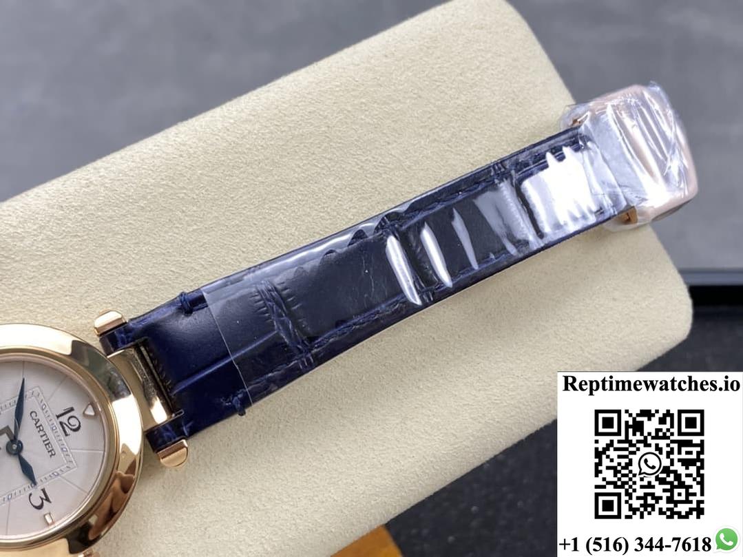 Cartier Pasha Wgpa0027 Af Factory Silver-White Dial-Rep Time Watches