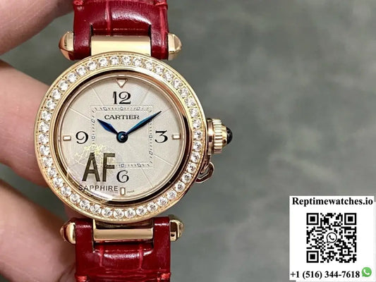 Cartier Pasha WJPA0018 AF Factory White Dial