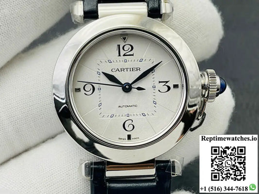 Cartier Pasha WSPA0012 35MM BV Factory Leather Strap - Watches