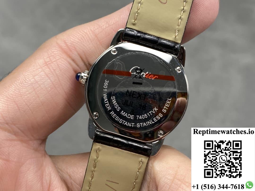 Cartier Ronde De Cartier Wr000251 K11 Factory Diamond Bezel-Rep Time Watches