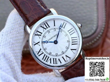 Cartier Ronde Louis 40MM TW Factory White Dial - Watches