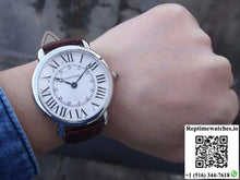 Cartier Ronde Louis 40MM TW Factory White Dial - Watches