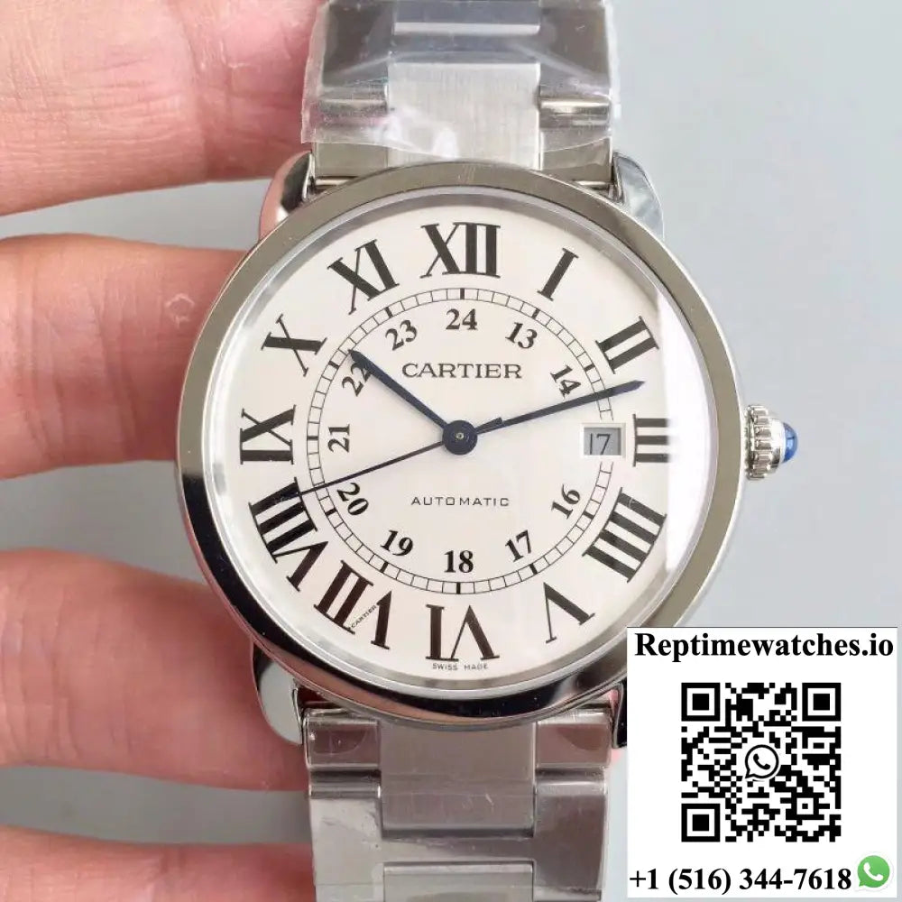 Cartier Ronde Solo De W6701011 42MM ZF Factory White Dial - Watches