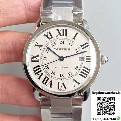 Cartier Ronde Solo De W6701011 42Mm Zf Factory White Dial-Rep Time Watches